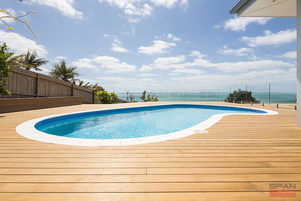 Project Sand Decking Howick Pool Deck
